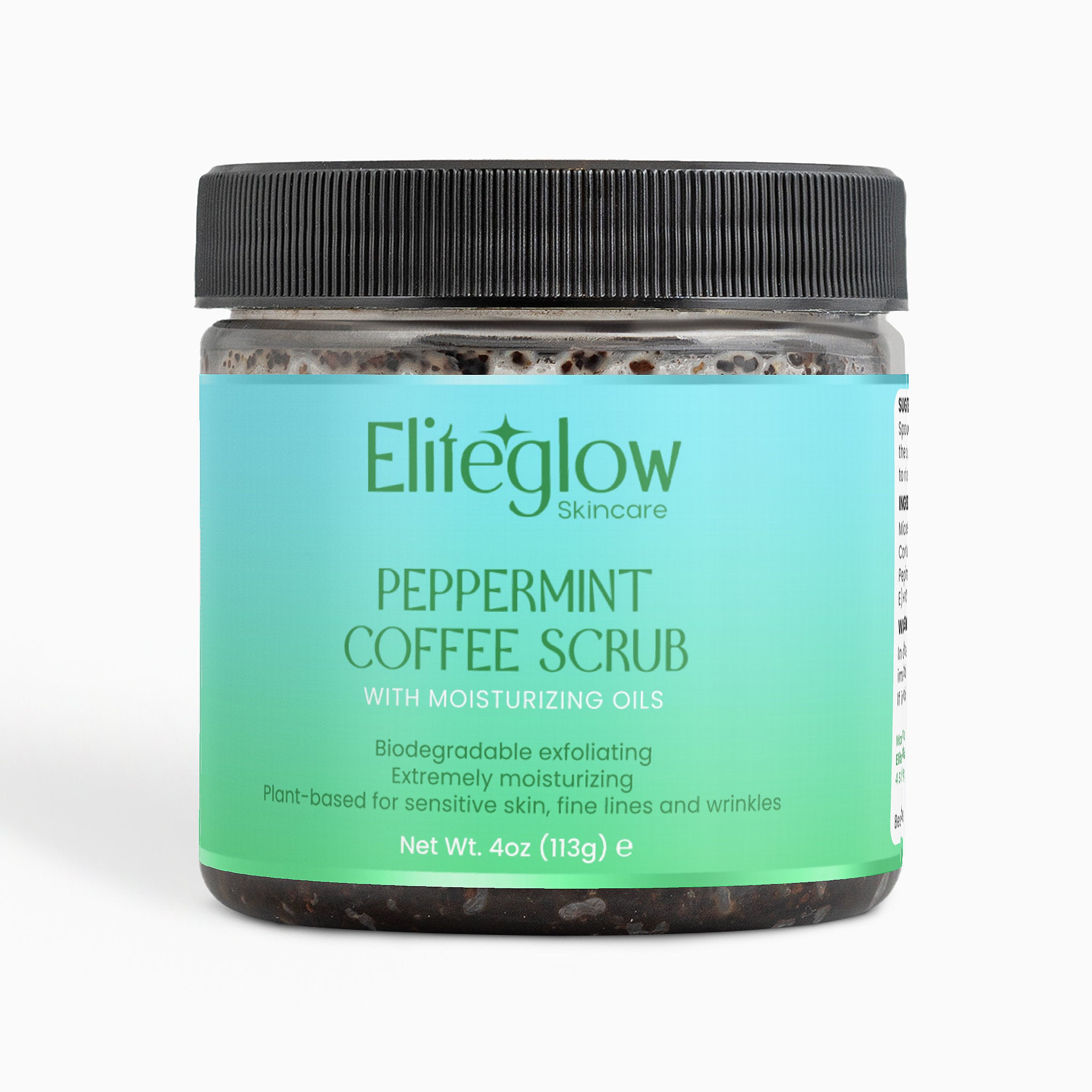 Peppermint Coffee Scrub